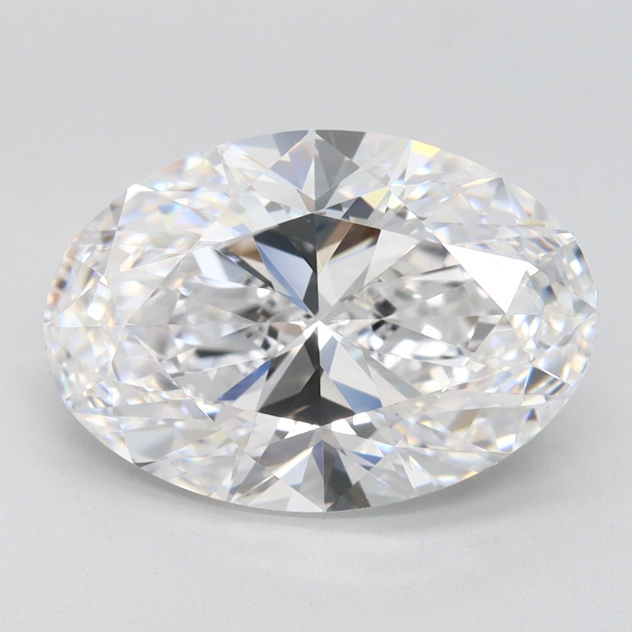 4.01 ct. oval Lab Grown Diamond front image