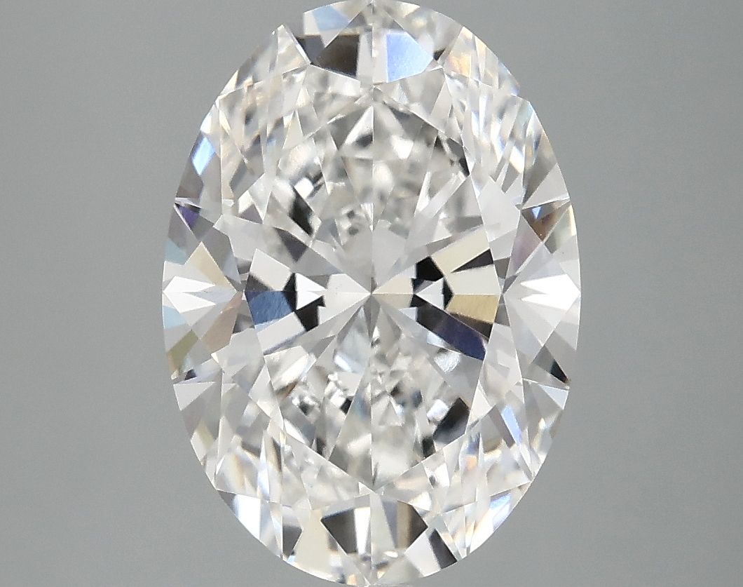 3.96 ct. oval Lab Grown Diamond front image