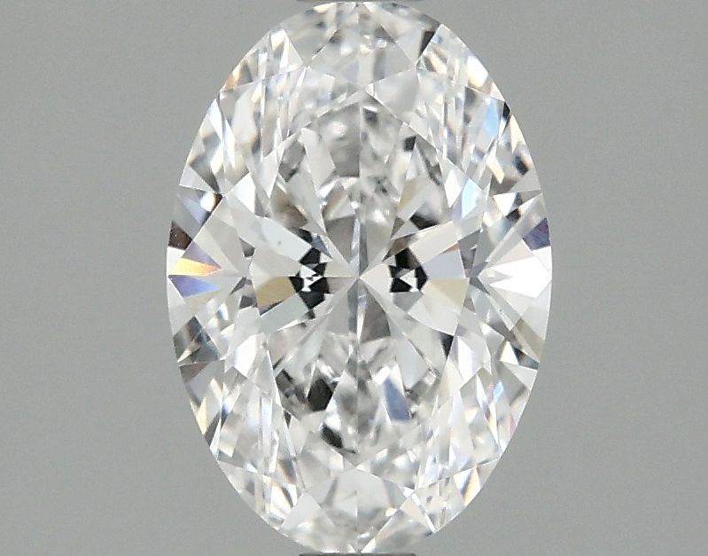 1.30 ct. oval Lab Grown Diamond front image