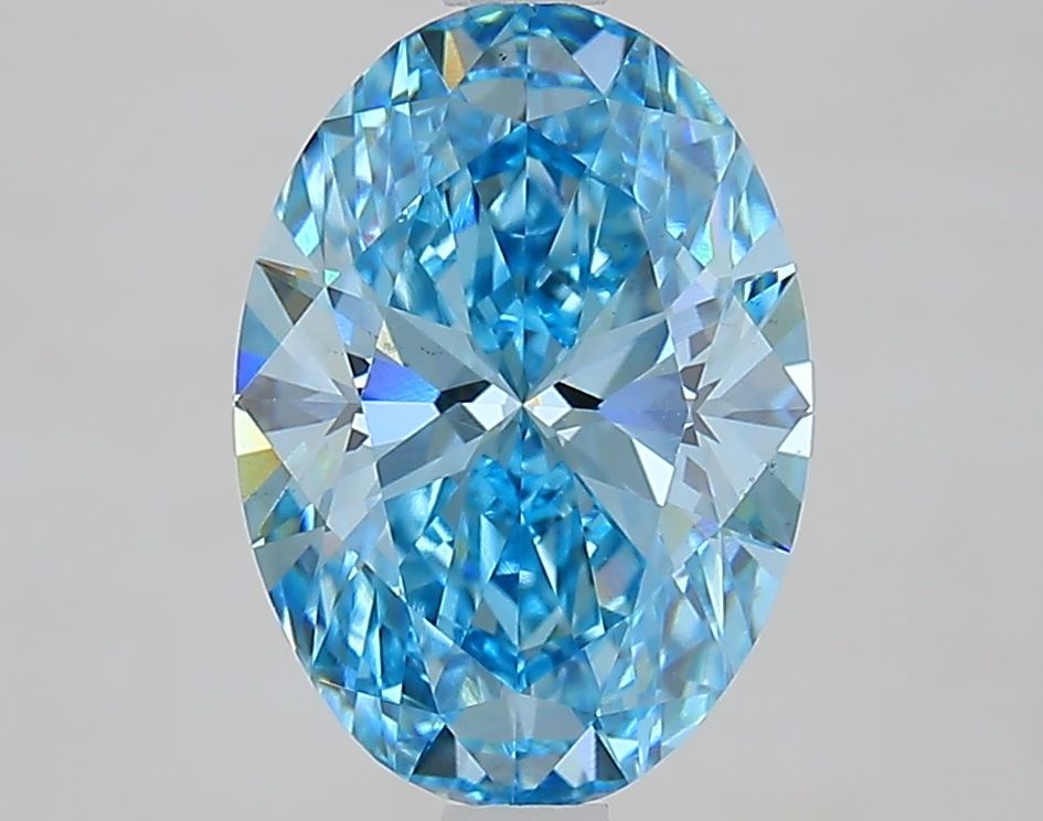2.58 ct. oval Lab Grown Diamond front image
