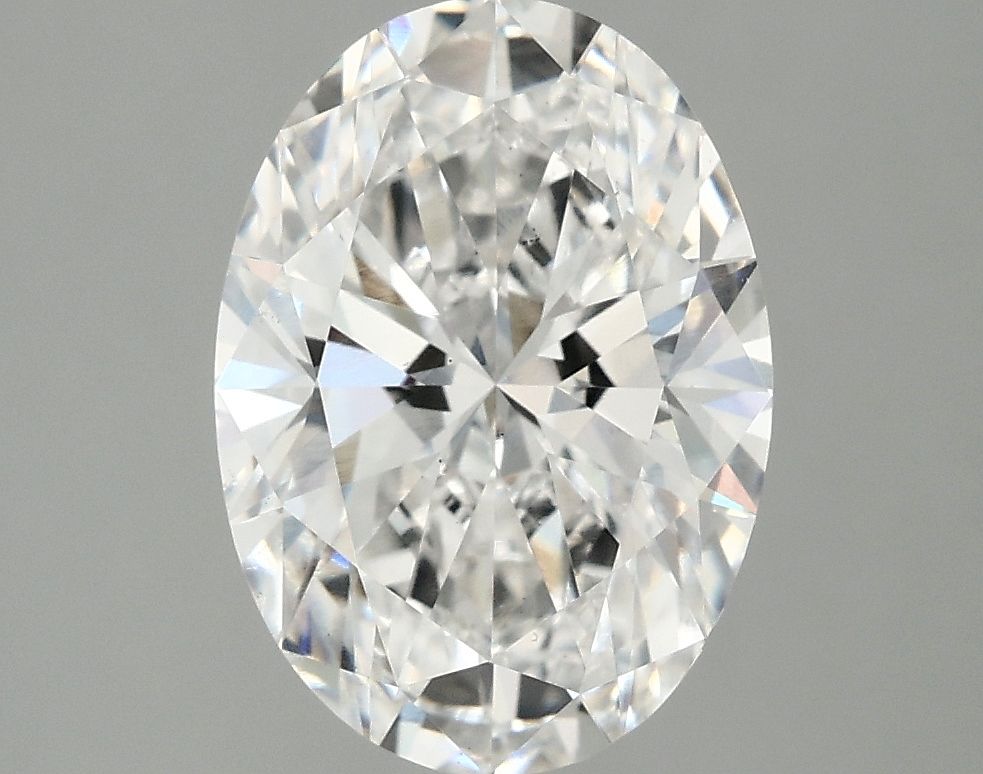3.01 ct. oval Lab Grown Diamond front image