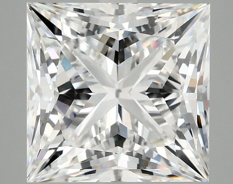 5.02 ct. princess Lab Grown Diamond front image