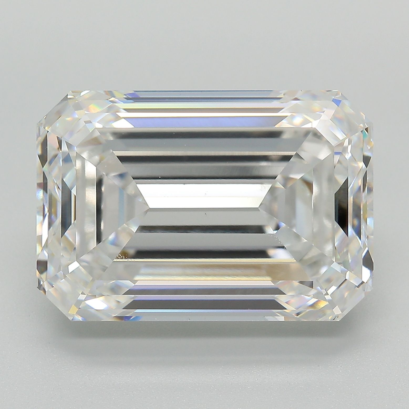 17.34 ct. emerald Lab Grown Diamond front image