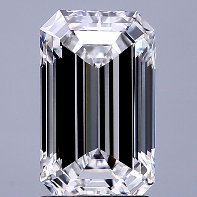 1.78 ct. emerald Lab Grown Diamond front image