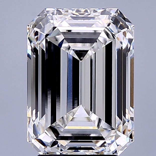 4.05 ct. emerald Lab Grown Diamond front image
