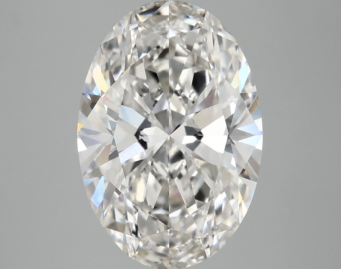 4.08 ct. oval Lab Grown Diamond front image