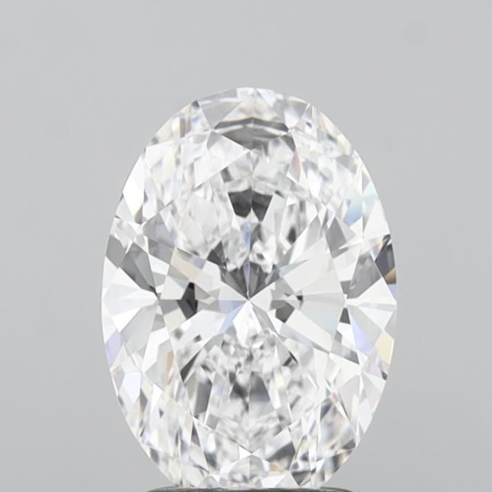 2.03 ct. oval Lab Grown Diamond front image