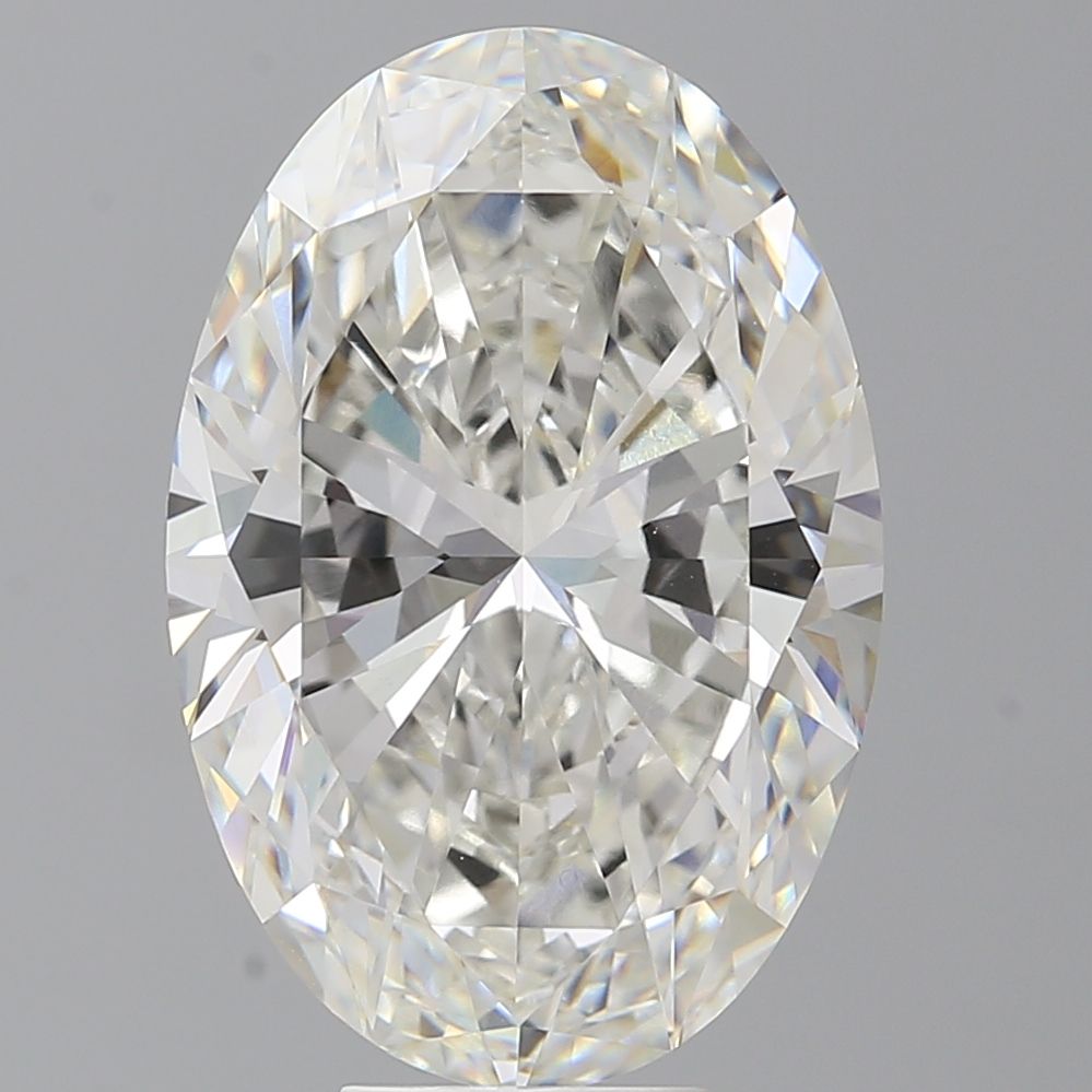 9.02 ct. oval Lab Grown Diamond front image