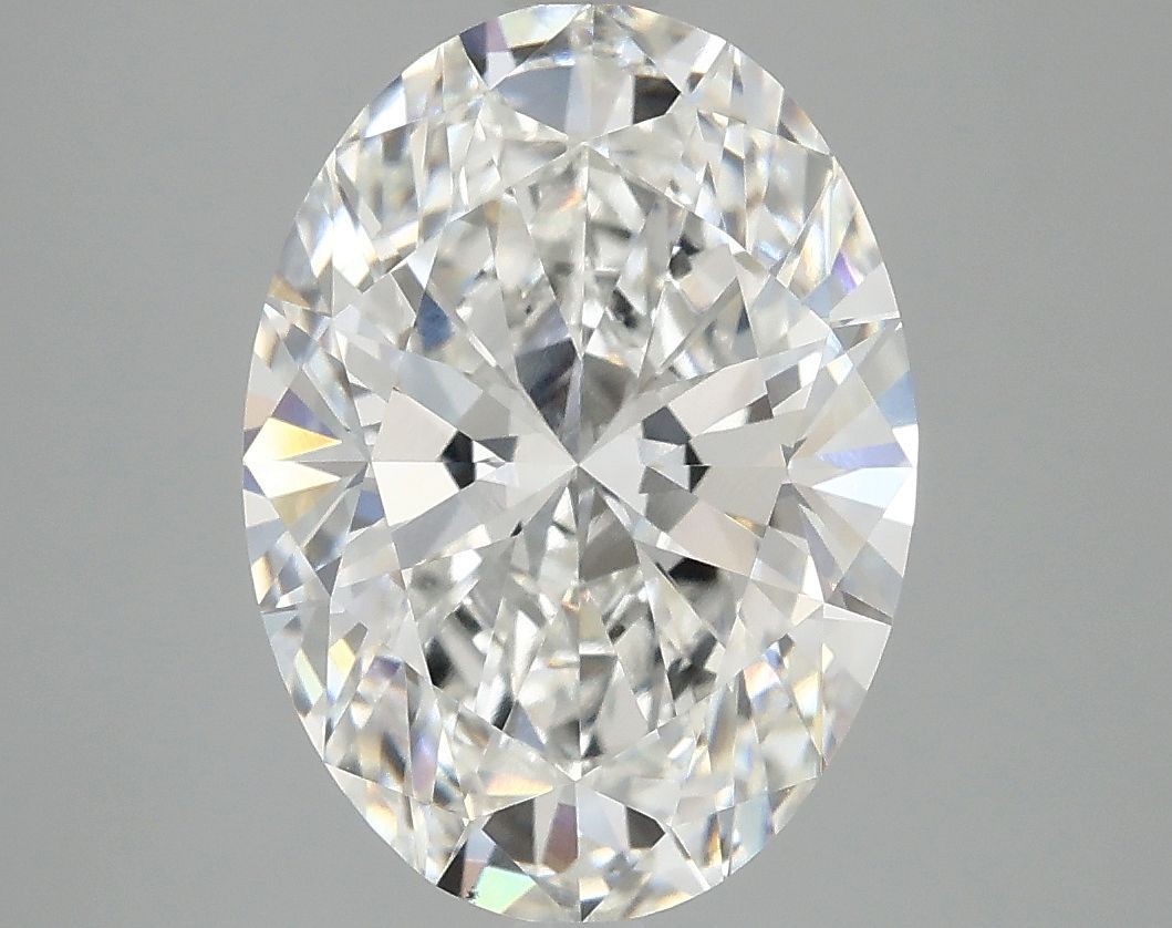 3.86 ct. oval Lab Grown Diamond front image