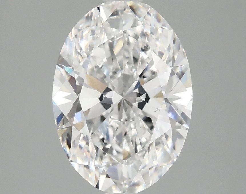 2.10 ct. oval Lab Grown Diamond front image