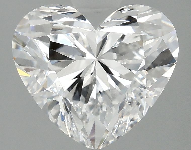 3.01 carat d VS2 EX Cut IGI heart diamond
