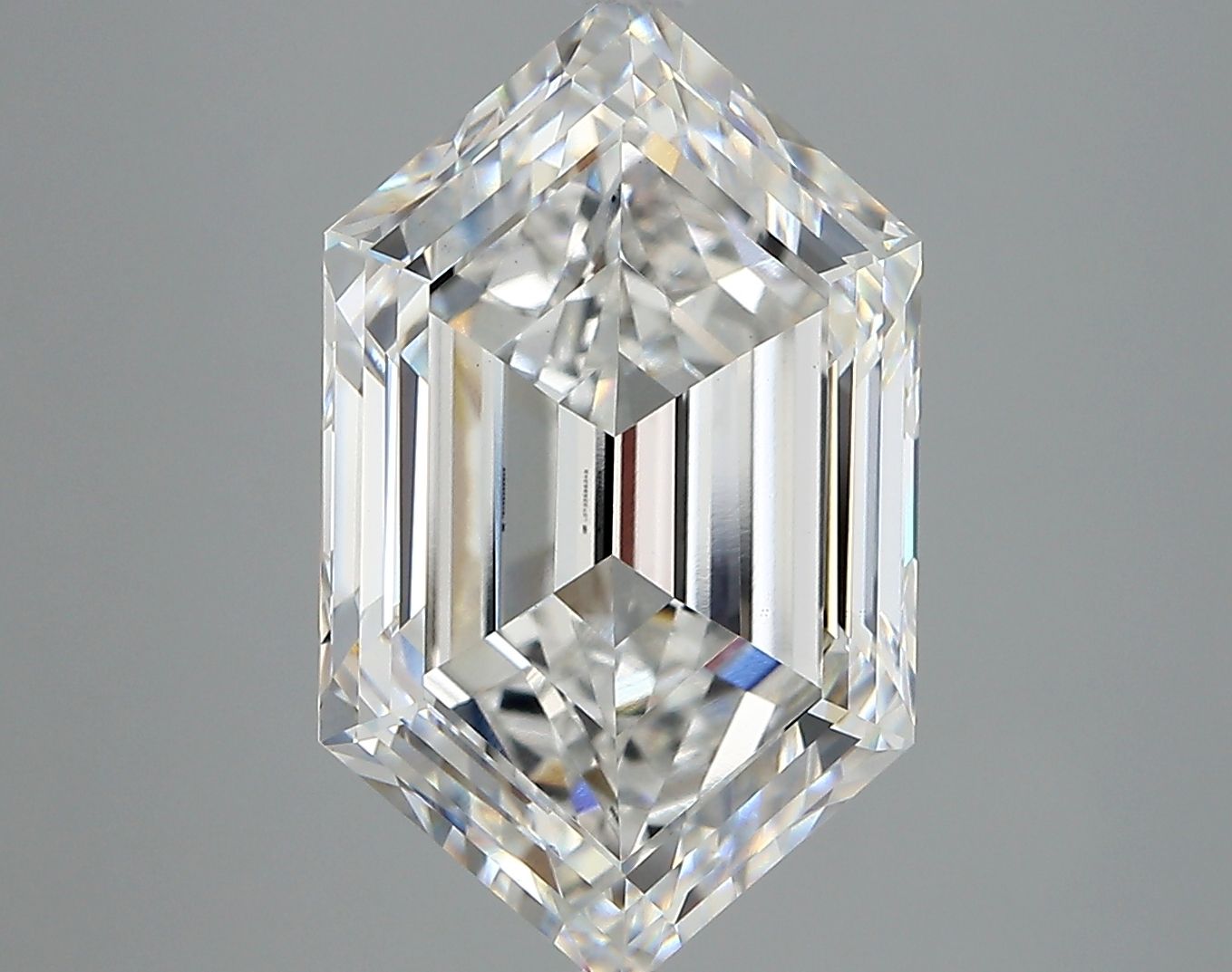6.13 ct lab-grown Hexagonal Diamond