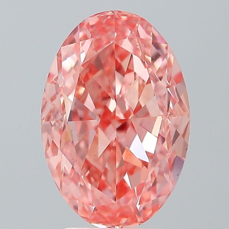 4.01 ct. oval Lab Grown Diamond front image