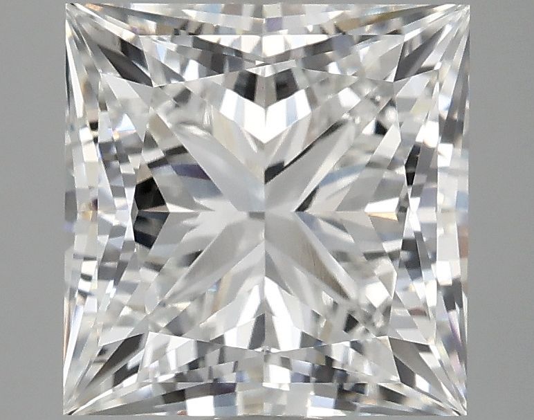 4.10 ct. princess Lab Grown Diamond front image
