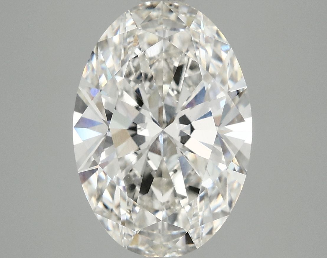 4.06 ct. oval Lab Grown Diamond front image