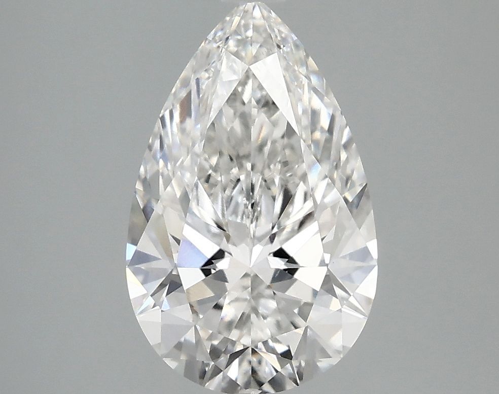 2.10 ct. pear Lab Grown Diamond front image