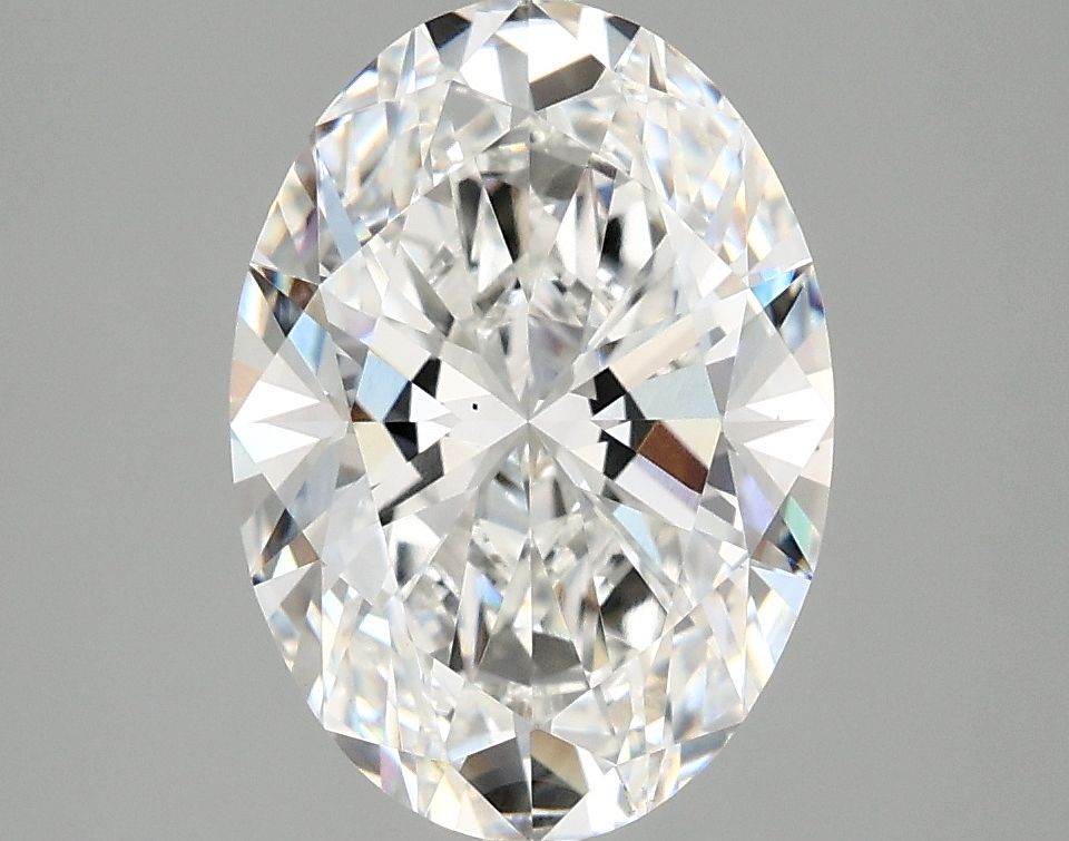 2.90 ct. oval Lab Grown Diamond front image