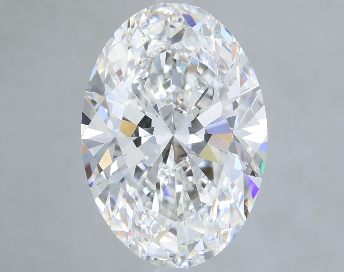 5.05 ct. oval Lab Grown Diamond front image