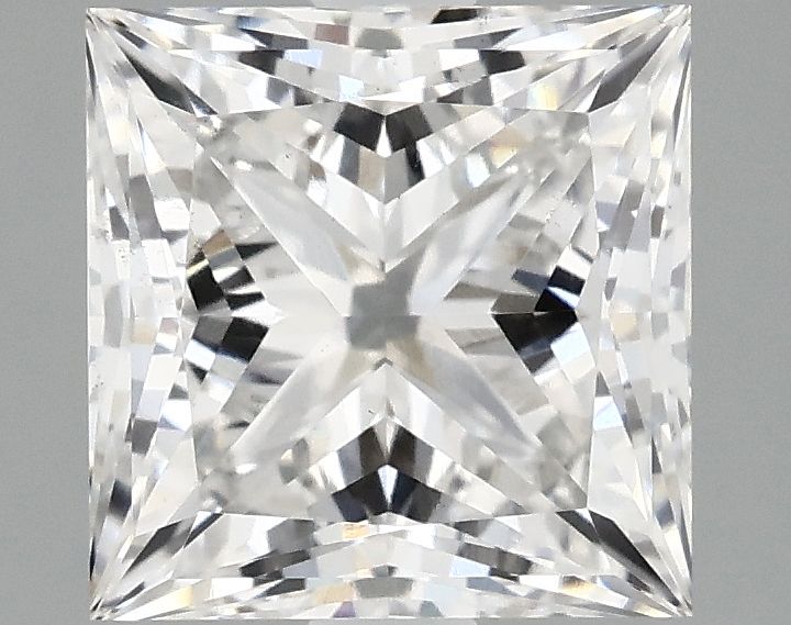 2.10 ct. princess Lab Grown Diamond front image
