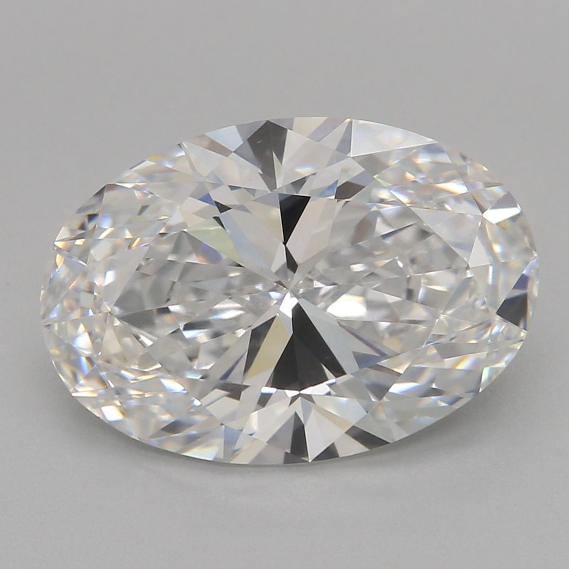 3.01 ct. oval Lab Grown Diamond front image