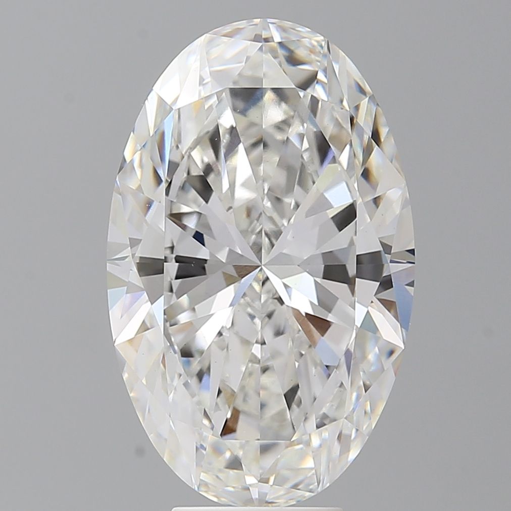 7.54 ct. oval Lab Grown Diamond front image