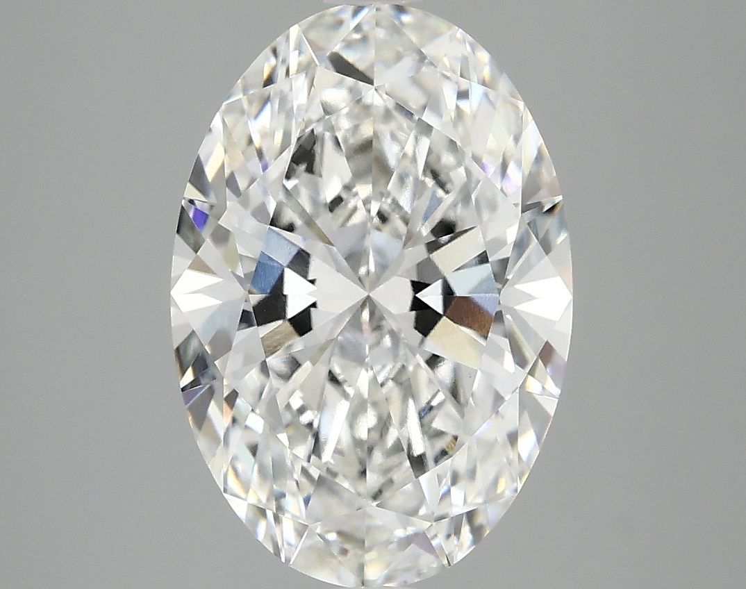 3.65 ct. oval Lab Grown Diamond front image