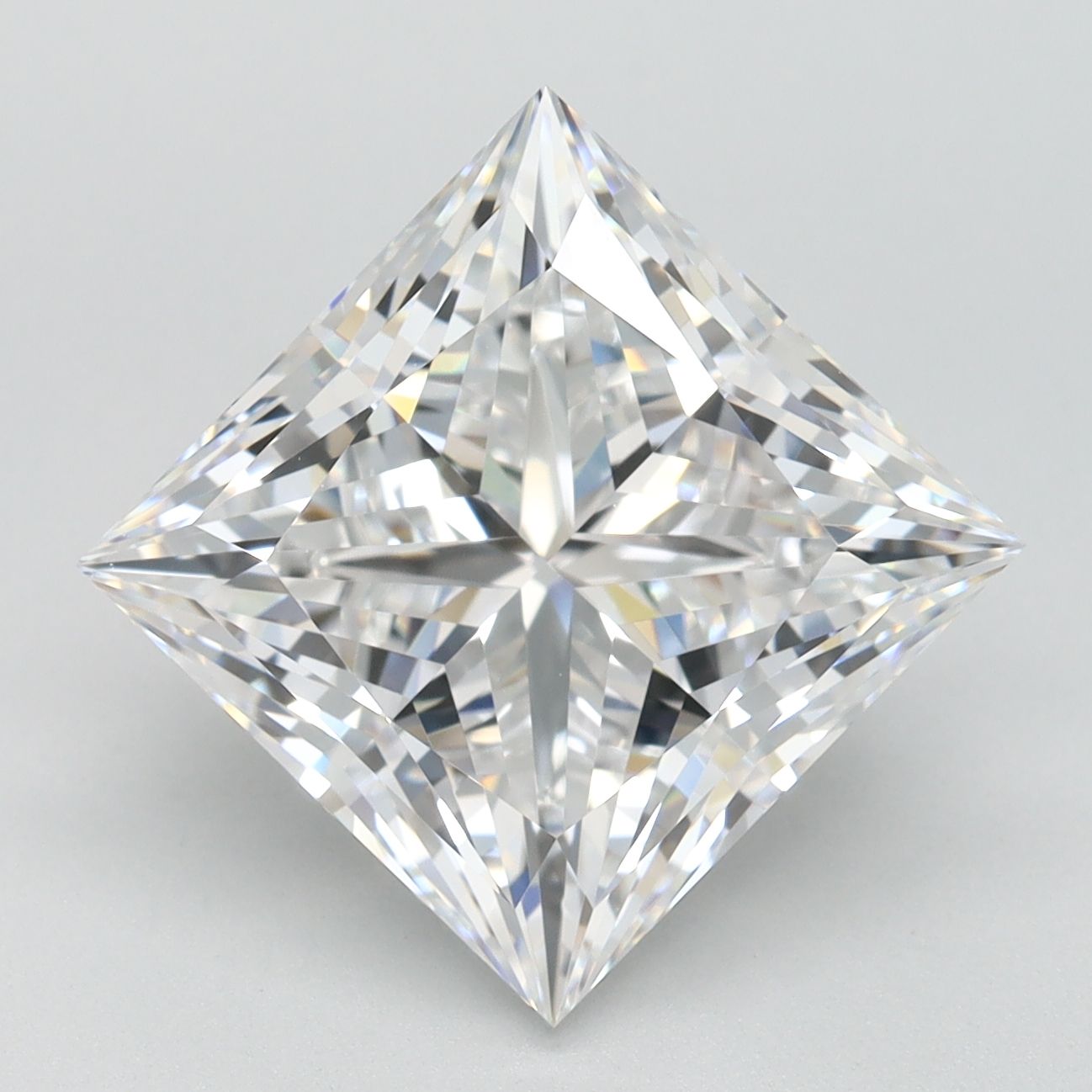 5.21 ct. princess Lab Grown Diamond front image