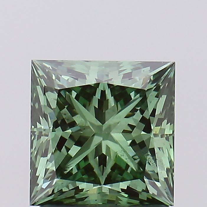1.55 ct. princess Lab Grown Diamond front image