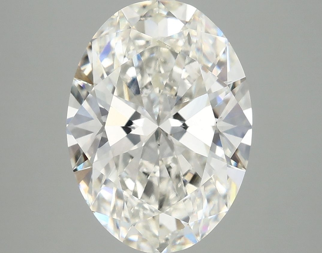4.10 ct. oval Lab Grown Diamond front image