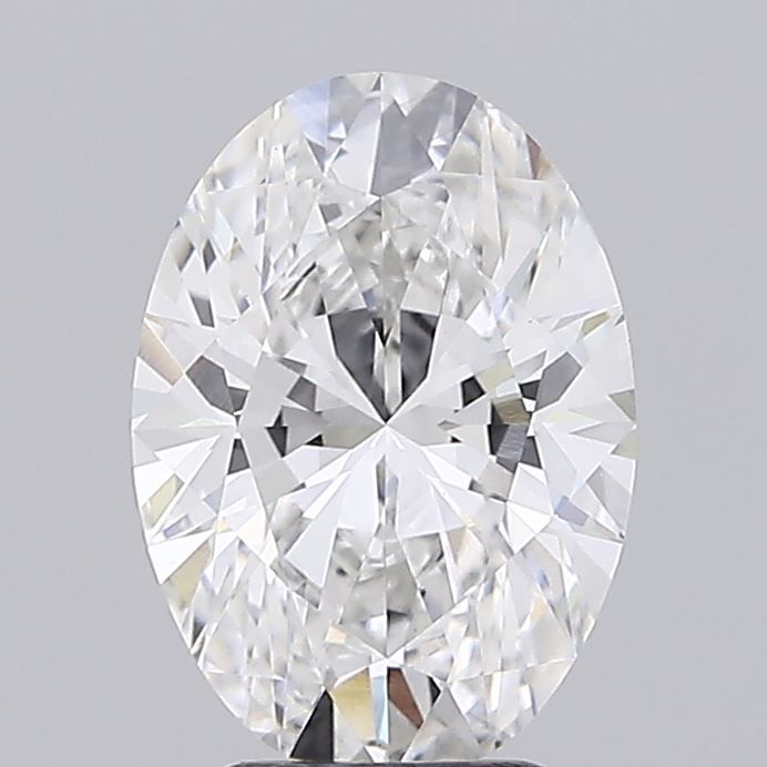 3.28 ct. oval Lab Grown Diamond front image