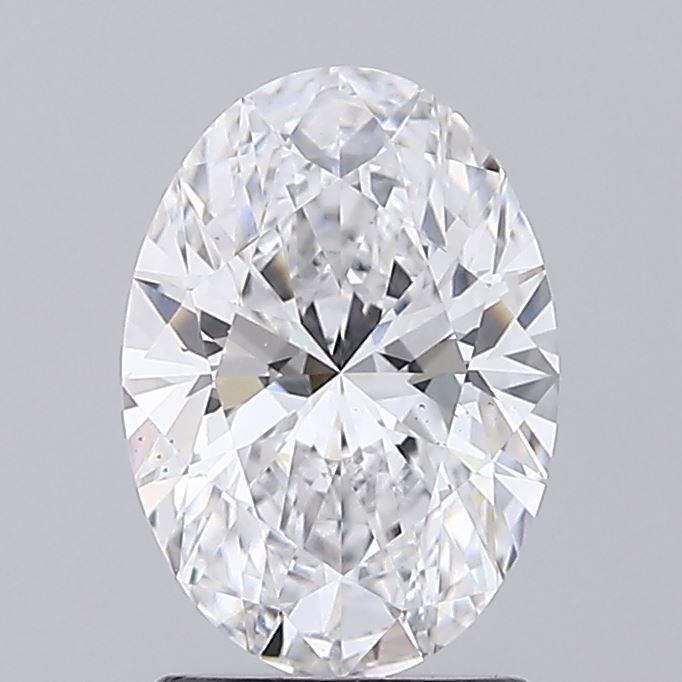 1.86 ct. oval Lab Grown Diamond front image