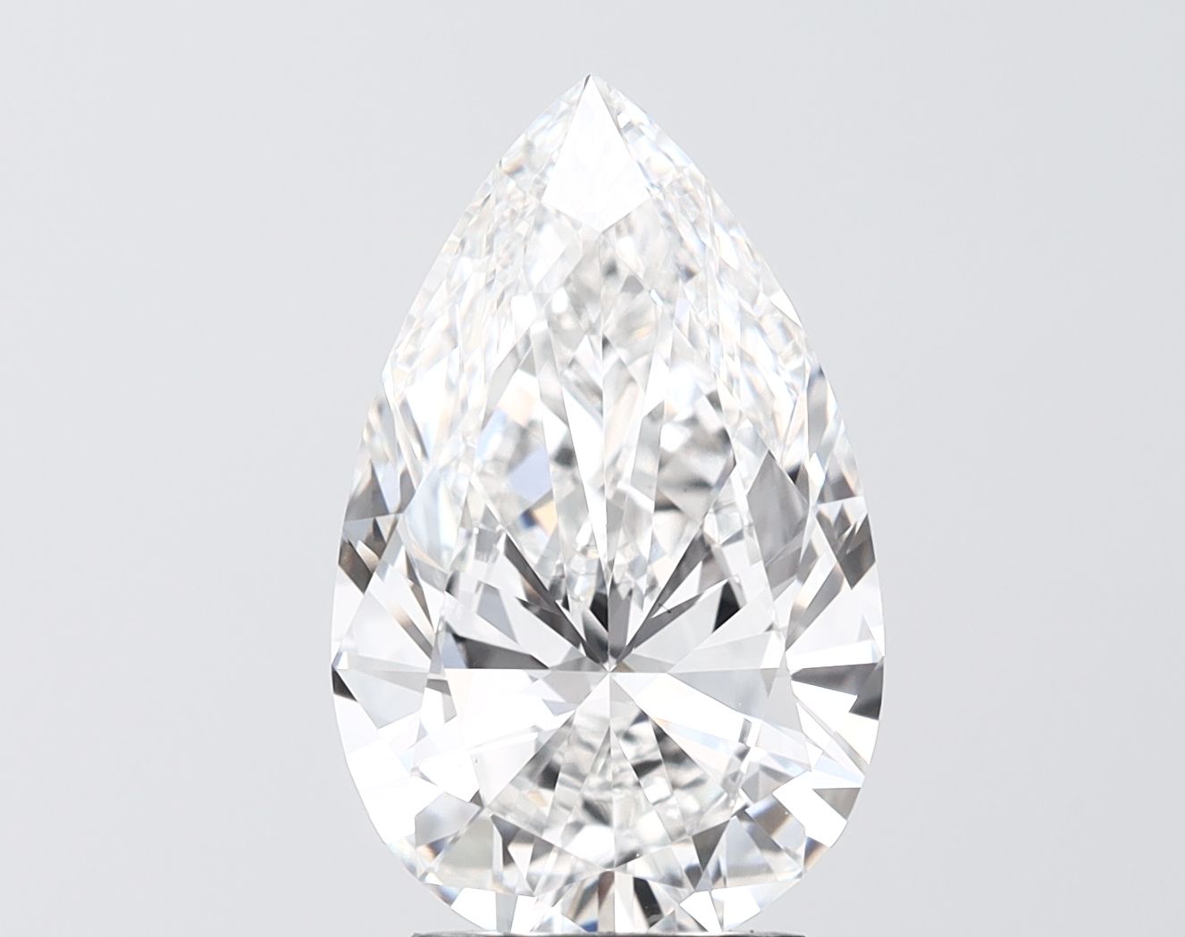 4.04 ct. pear Lab Grown Diamond front image