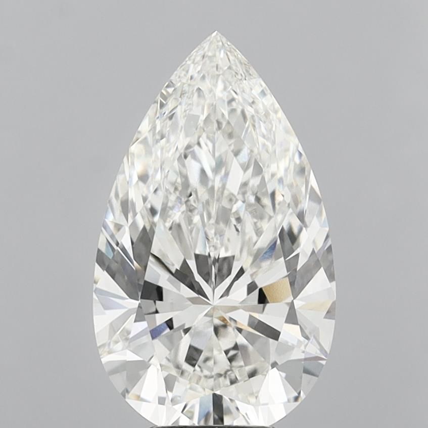 6.03 ct. pear Lab Grown Diamond front image
