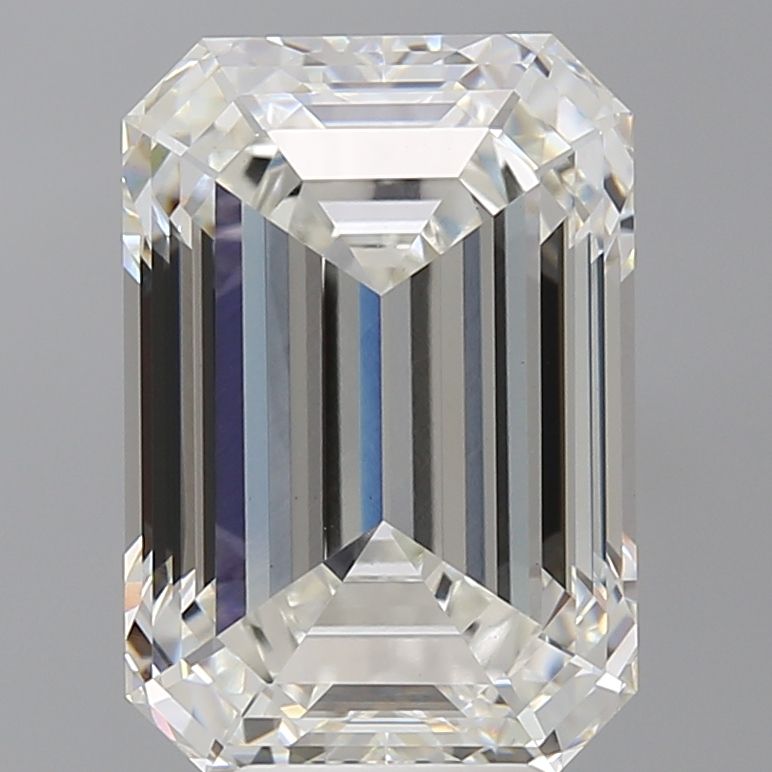7.07 ct. emerald Lab Grown Diamond front image