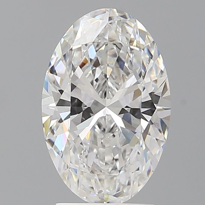 2.60 ct. oval Lab Grown Diamond front image