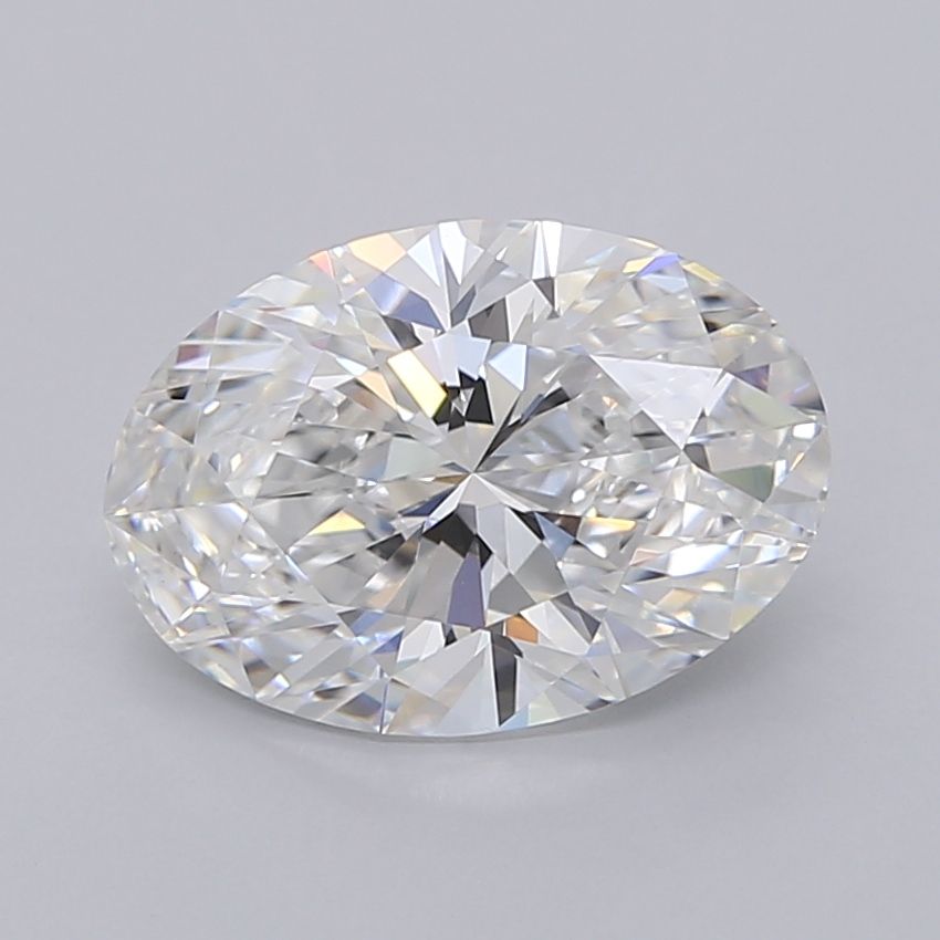 3.01 ct. oval Lab Grown Diamond front image