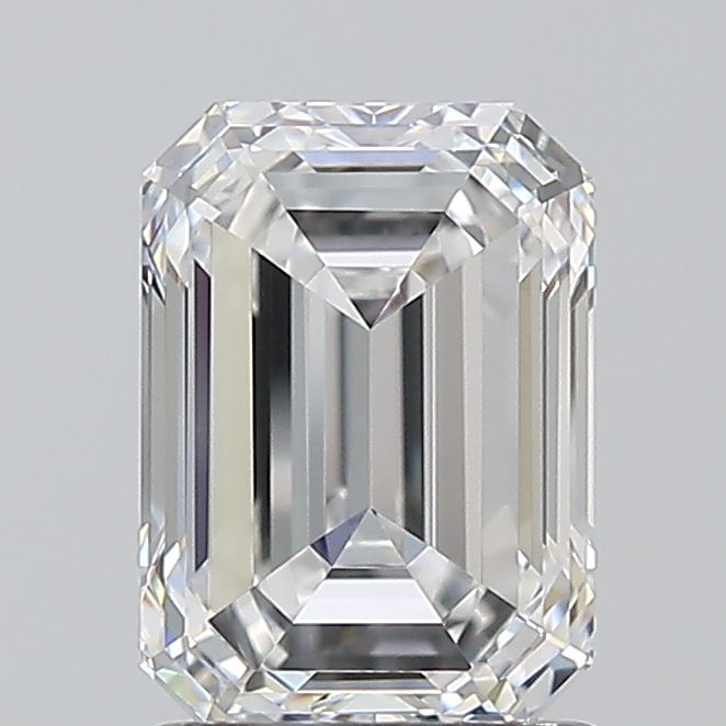 Diament szmaragdowy, 1.5 ct, E, VS1