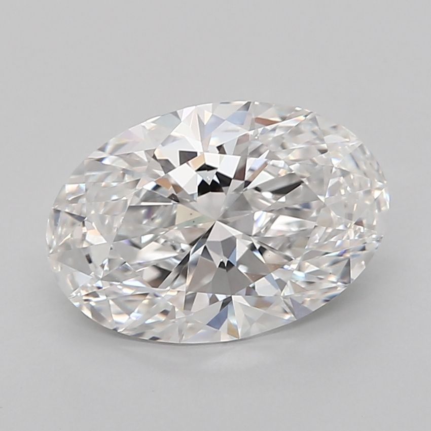 3.05 ct. oval Lab Grown Diamond front image