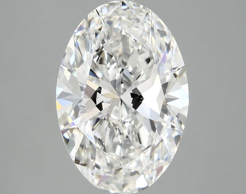 2.87 ct. oval Lab Grown Diamond front image