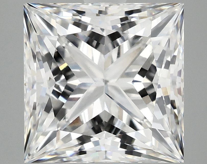 4.18 ct. princess Lab Grown Diamond front image