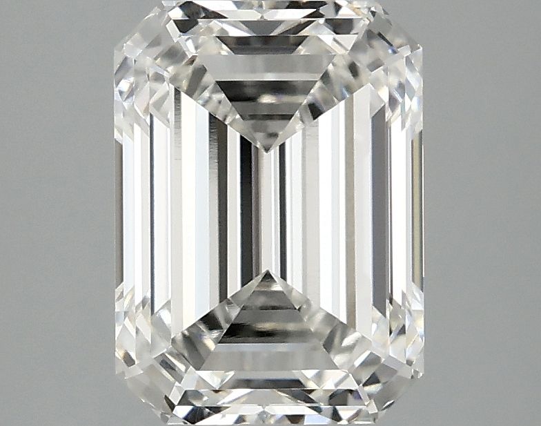 2.56 ct. emerald Lab Grown Diamond front image
