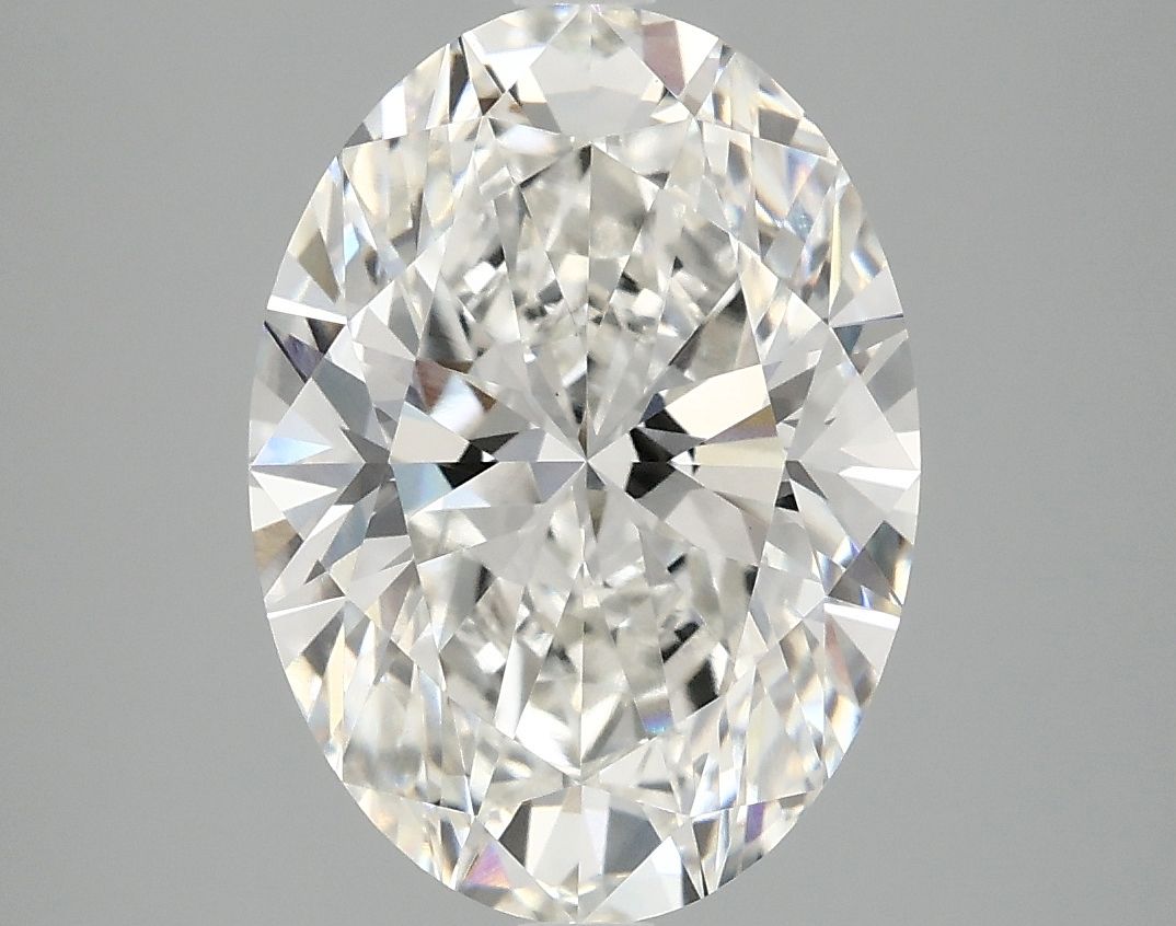 4.09 ct. oval Lab Grown Diamond front image