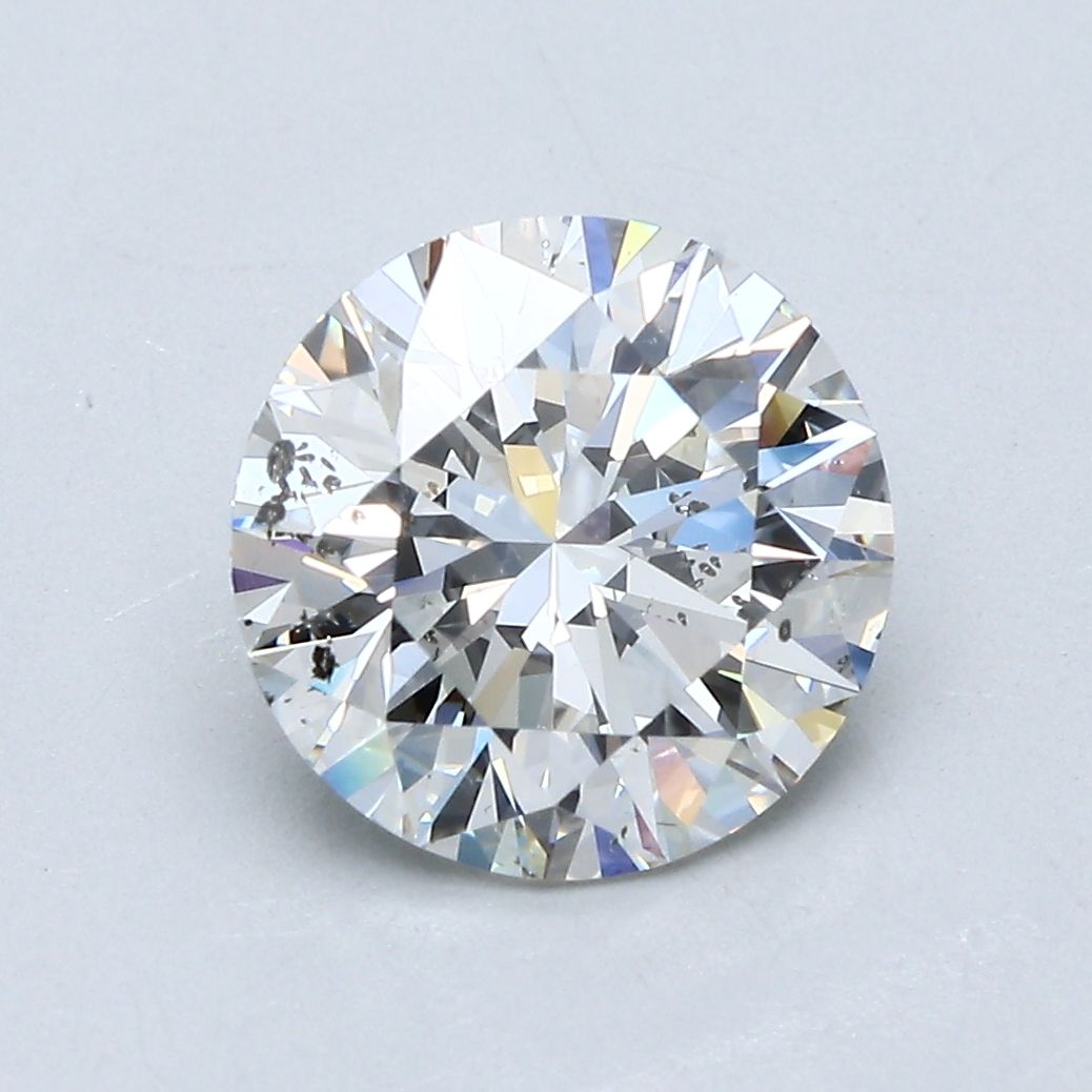 2.7 Carat Round Diamond H SI2