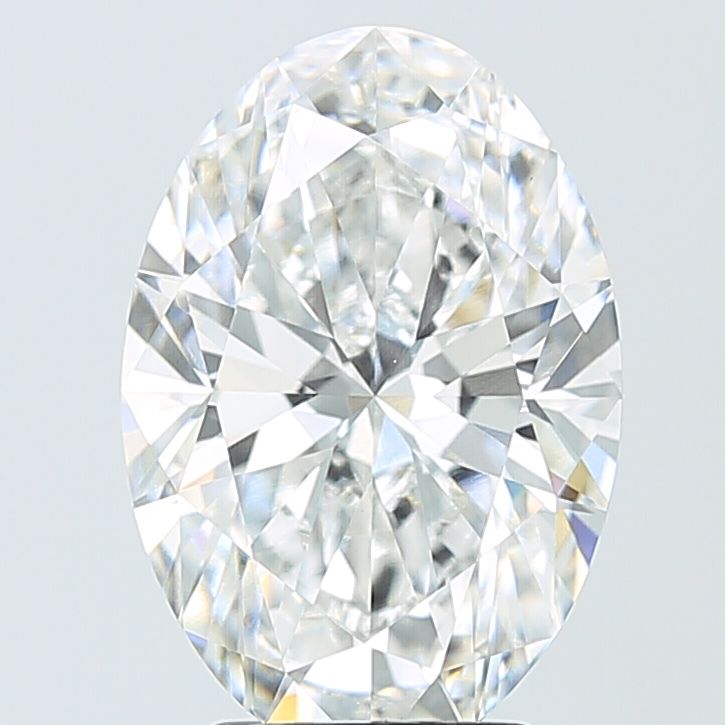 4.10 ct. oval Lab Grown Diamond front image