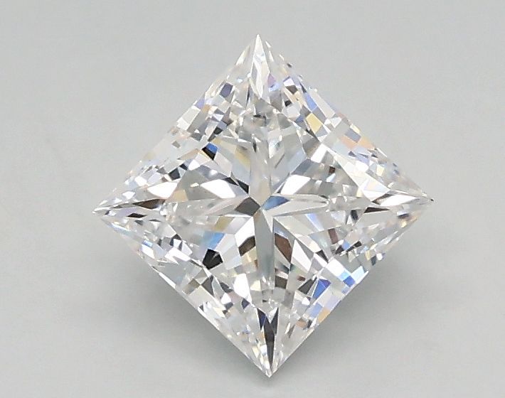 0.71 ct. princess Lab Grown Diamond front image