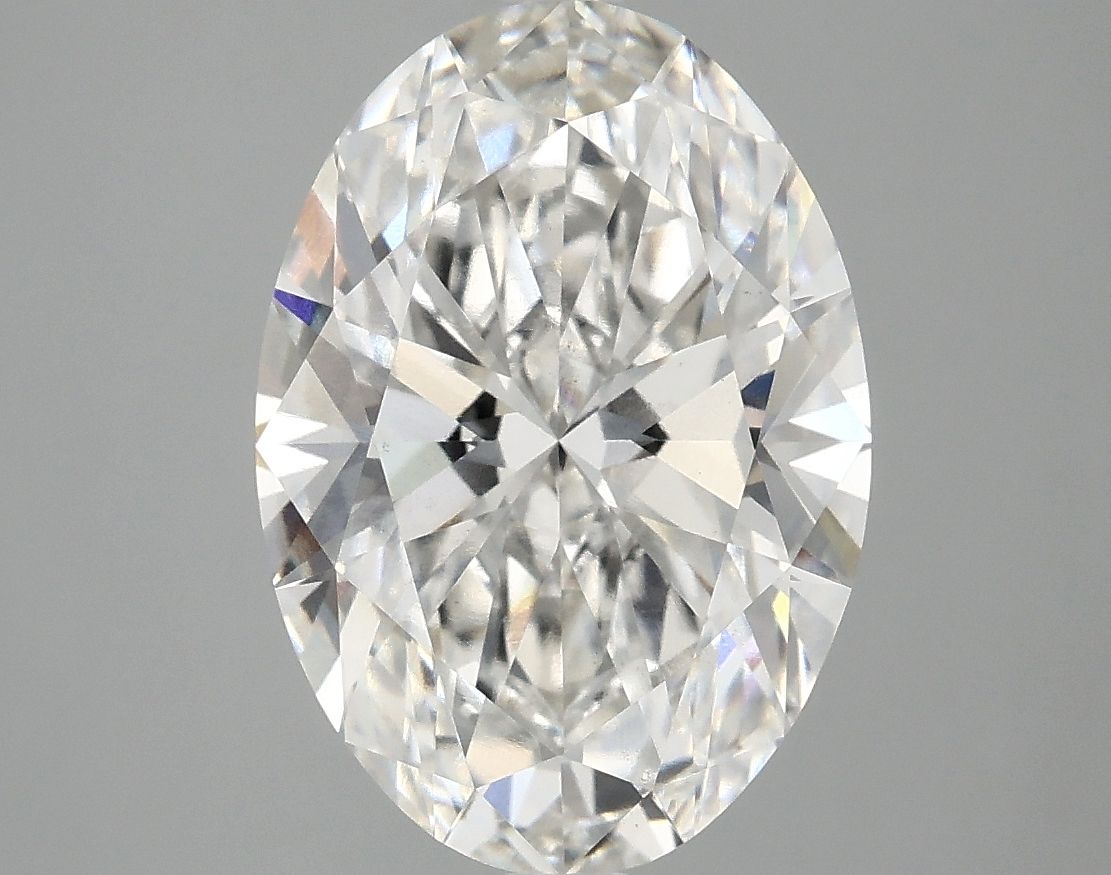 4.07 ct. oval Lab Grown Diamond front image