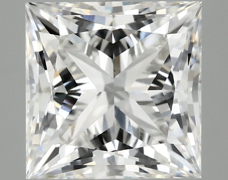 4.21 ct. princess Lab Grown Diamond front image