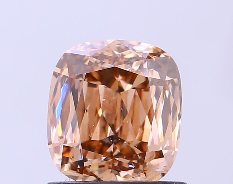 1.05 Carat Cushion brilliant Diamond Fancy Brown SI2