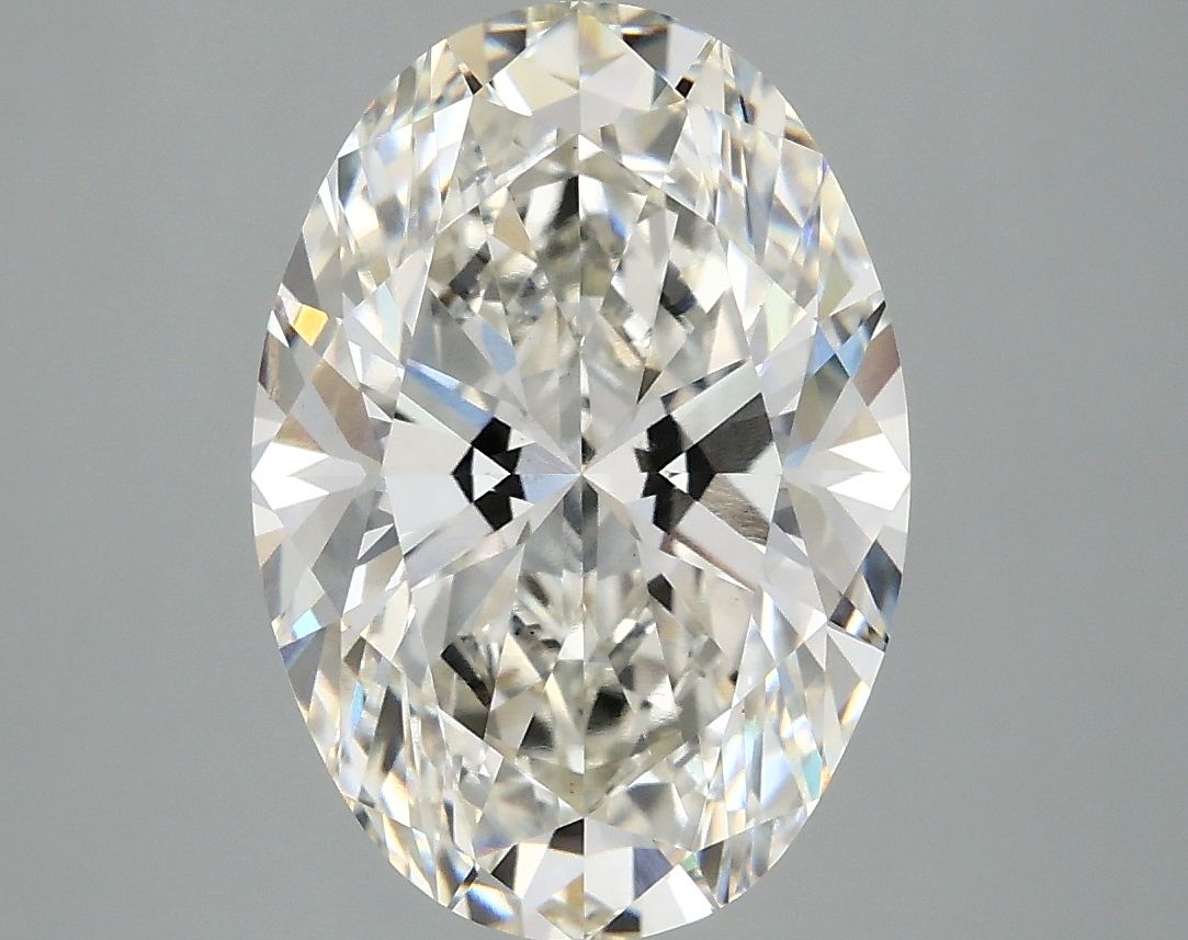 4.10 ct. oval Lab Grown Diamond front image