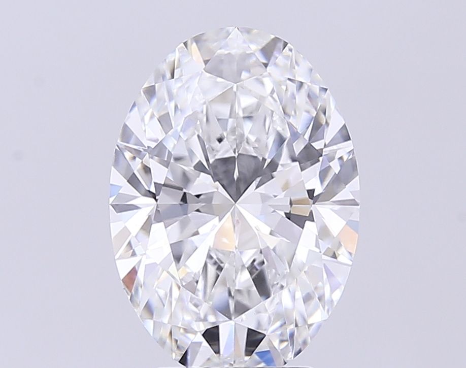 4.09 ct. oval Lab Grown Diamond front image